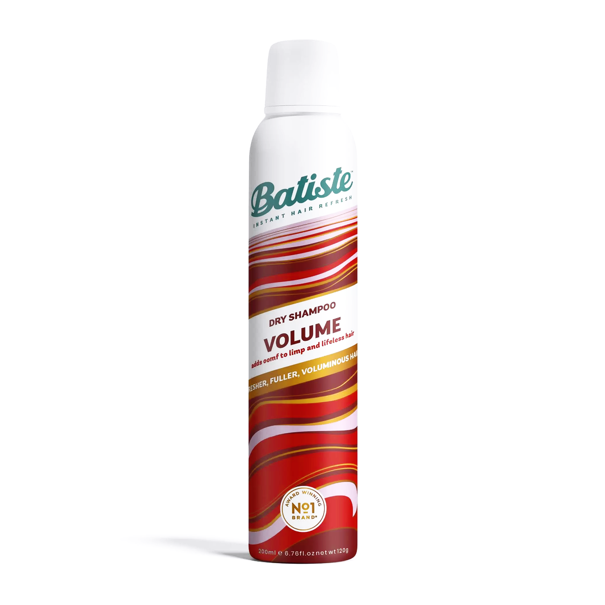 5010724532966 Сухой шампунь BATISTE VOLUME невидимая формула для объема волос,( 200 мл)