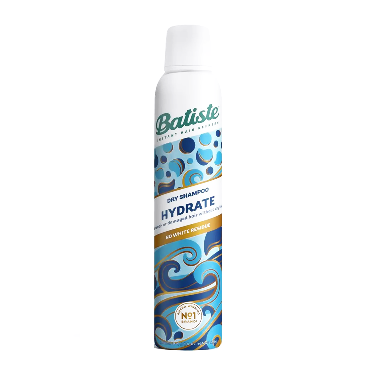 5010724532980 Сухой шампунь BATISTE HYDRATE увлажняющий для нормальных и сухих волос, ( 200 мл)